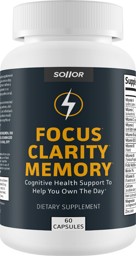 Brain Nootropic Supplement For Memory, Focus, and Clarity